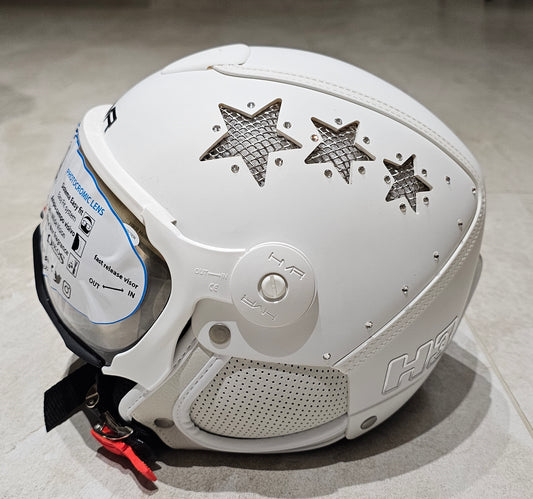 HMR H3 Star con Swarovski, e visiera fotocromatica fumè